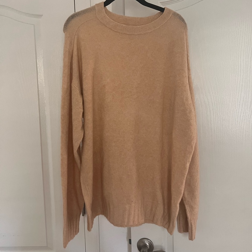 TopMan Cream Sweater SZ S